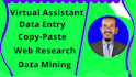 do excel data entry, pdf to excel and copy paste job