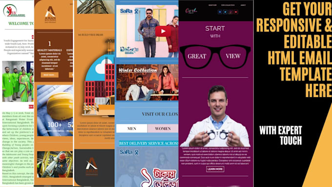 Design professional responsive html email templates in 12 hours by ...