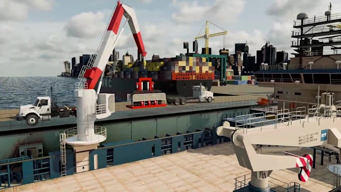 create 3d industrial engineering animation subsea marine technical explainer