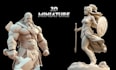 sculpt 3d model, characters, action figures, dnd and toys for 3d printing