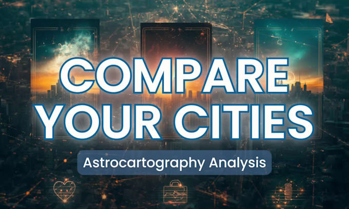 compare your chosen cities using expert astrocartography