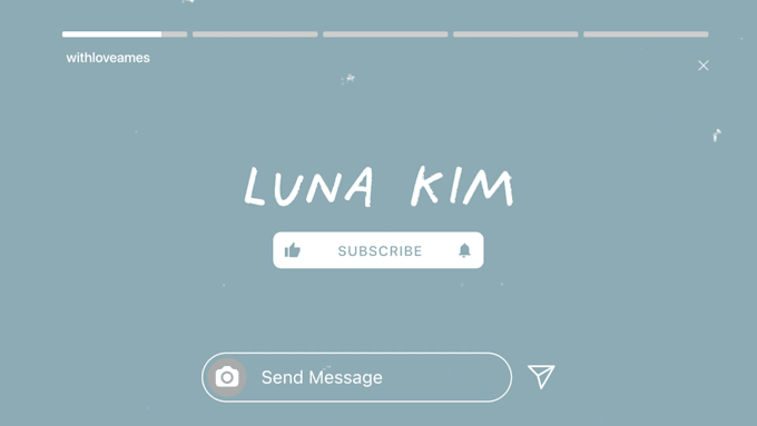 create an aesthetic intro and outro for youtube