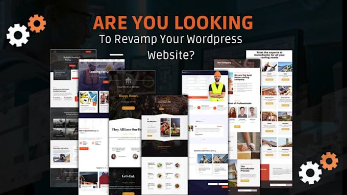 redesign or revamp wordpress website within 24hrs