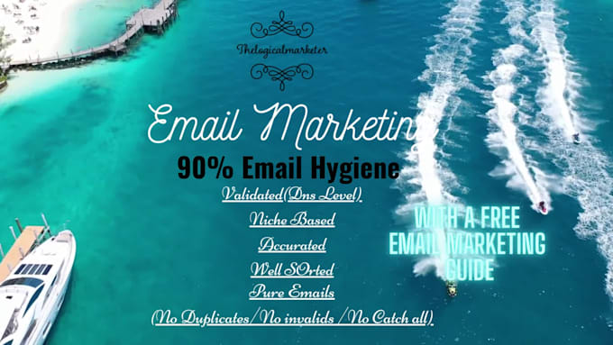 give you a fresh professional email list along with a free guide