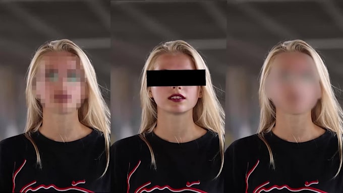 do professional commercial, cctv video redaction, censor and blur anything