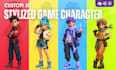 create stylized 3d game character models with rigging and animation