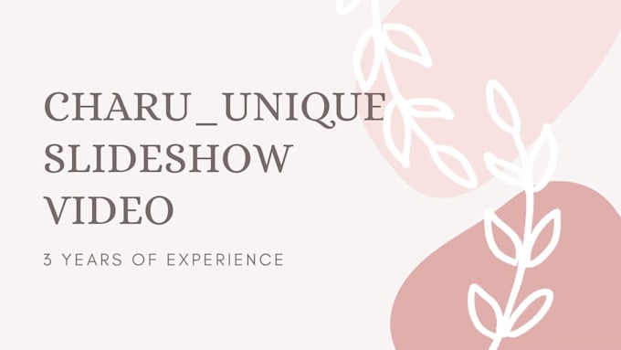 create slideshow for you