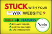 design or fix wix website issue bug error velo code, wix expert developer