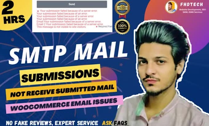 fix wordpress SMTP mail or your wp mail not receive