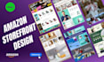 do outstanding professional amazon storefront design or amazon storefront