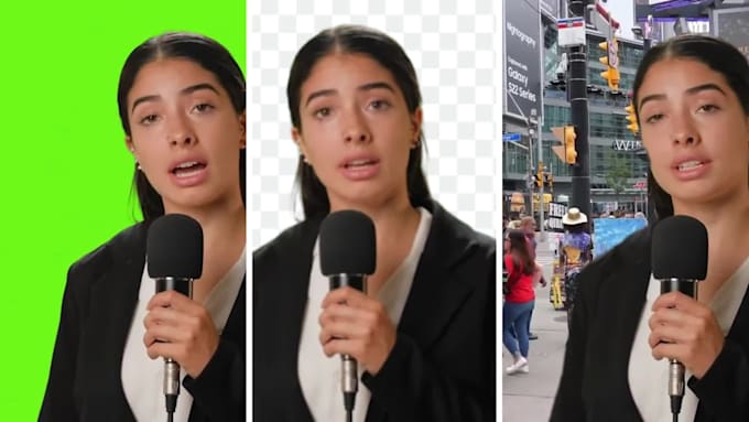 remove green screen back ground   and rotoscoping specialist