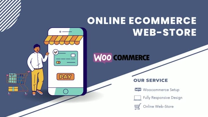 create wordpress multi functional ecommerce website, online webstore or webshop
