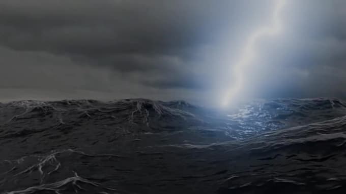 create an abstract graphic 3d rendered image or video