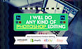 photo editing professional services, background removal