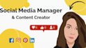 be your social media manager and content creator