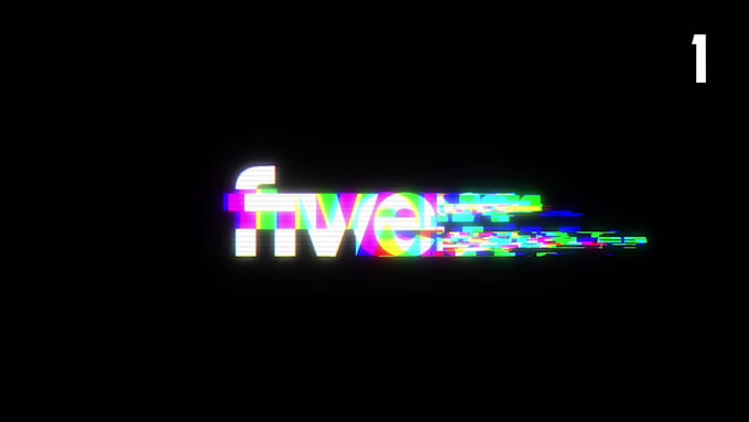 create glitch effect for logo