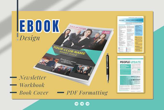 canva ebook design, workbook cover, lead magnet and formatting design