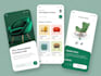 do figma mobile app design, app UI UX, app store mockup