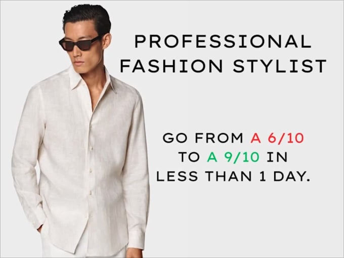 be your personal fashion stylist for men