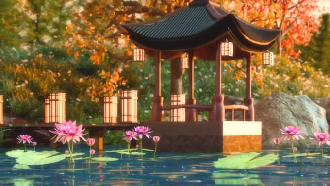 create realistic 3d environment design,hard surface modeling