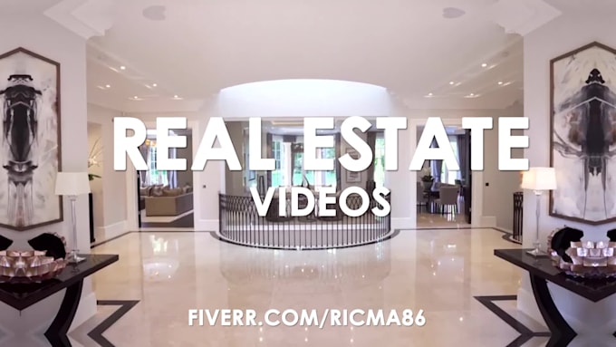 create professional real estate videos