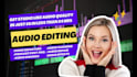 do professional audio editing, noise reduction, audio enhance in less than 24 hr