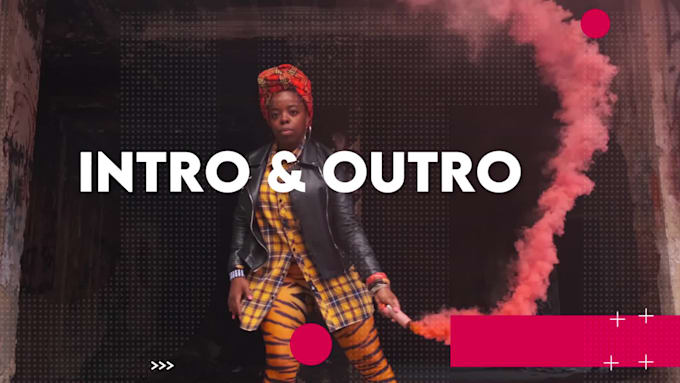 create a unique youtube intro and outro video for you