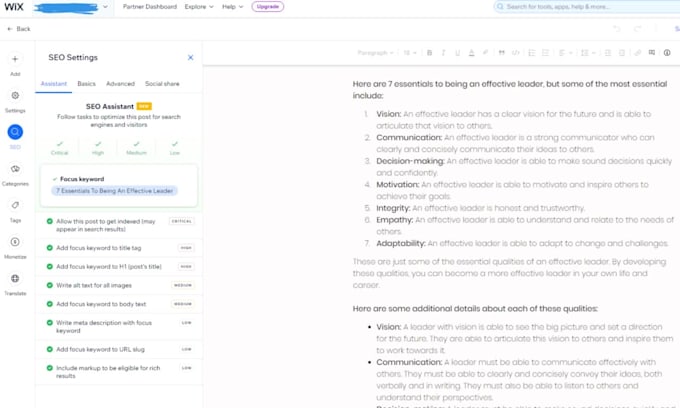 optimize your wordpress website as on page seo for fast google index and rank