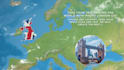 create country flags on 3d world map animation in 24 hours