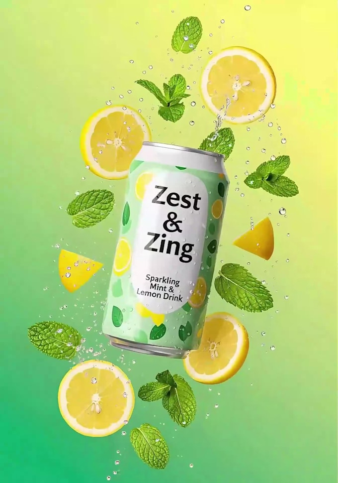 make ai generated video ad for your food and drinks