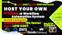 install and config a full setup with n8n automation