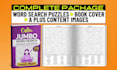 create KDP ready word search puzzle book for amazon publishing