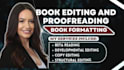developmental edit, proofread and format fiction novel, fantasy, romance story