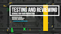 do qa testing and review on your techno music production