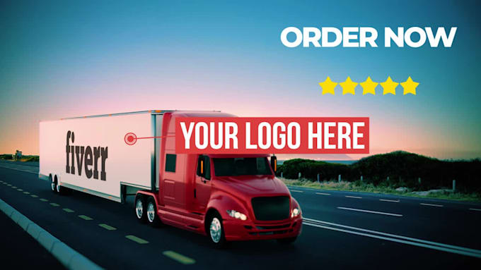 add your logo on truck video