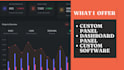 build scalable admin panel or dashboard in react and ant design