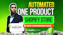 build a profitable one product shopify dropshipping store