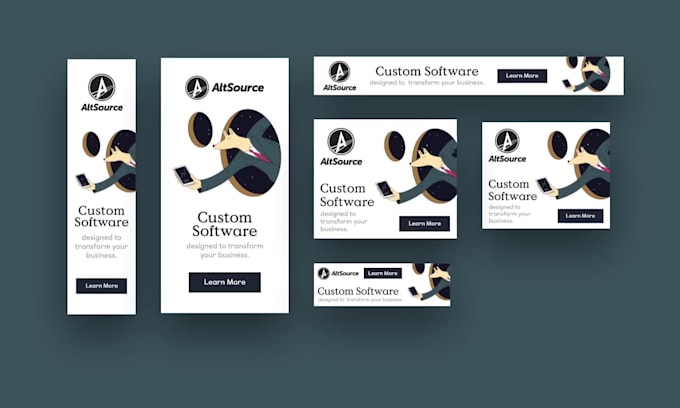 design animated html5 google banner ads