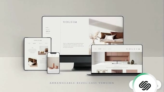 Big Deals! I will design and redesign professional squarespace website for you  for $195