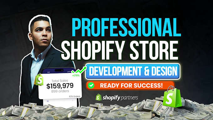 build and design your shopify store or shopify website