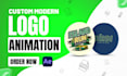do custom logo animation, splash screen, app icon or lottie animation