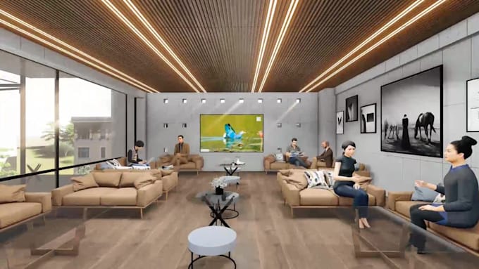 render 3d restaurant, coffee, tea, bar