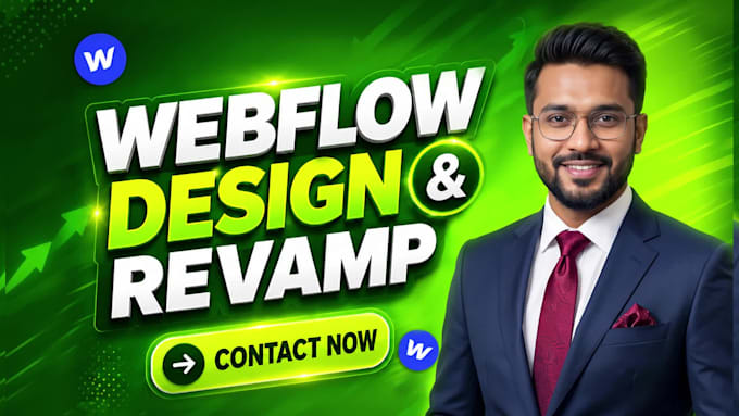 develop and design webflow website, webflow landing page, figma to webflow