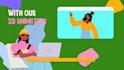 create 2d animated explainer video