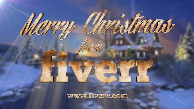 create this magical christmas video greeting