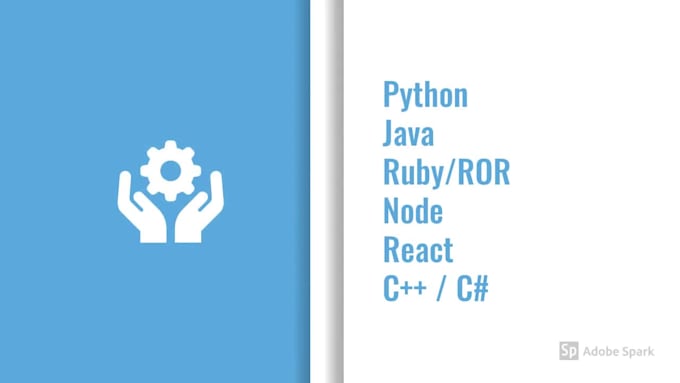 code in ruby, python, java programming