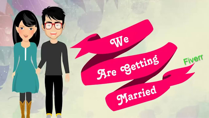 Create an animated invitation video for you by Elizaah | Fiverr