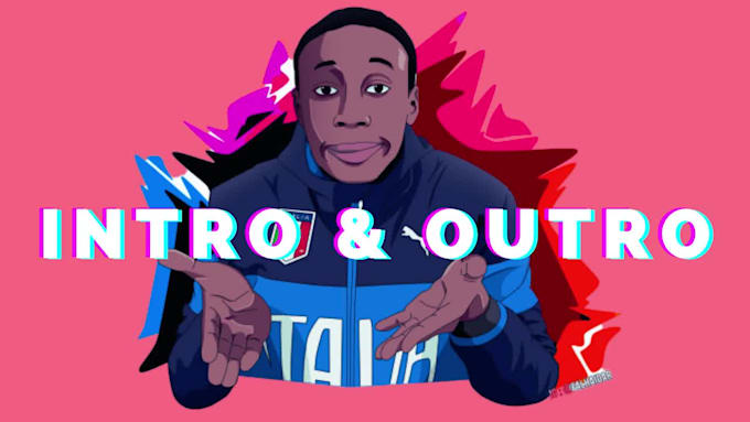create a youtube intro and outro video