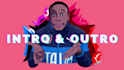 create a youtube intro and outro video