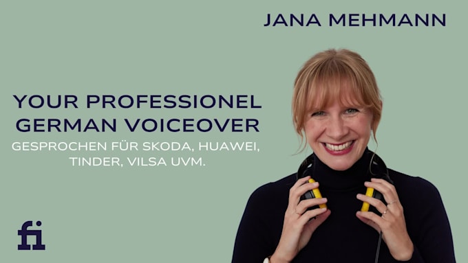produce a female german voice over in a charming voice